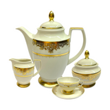 Falkenporzellan Tea Set, 29 Pieces -Porcelain -Gold