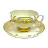 Falkenporzellan Tea Set, 29 Pieces -Porcelain -Gold