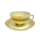 Falkenporzellan Tea Set, 29 Pieces -Porcelain -Gold