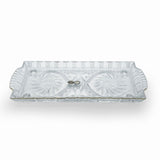 Bohemia Crystal Tray -36x15 cm -Gold