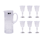 Bohemia Crystal Drink Set, 7 Pieces