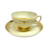 Falkenporzellan Tea Set, 29 Pieces -Porcelain -Gold