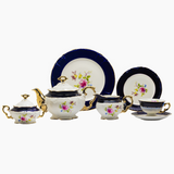 Thailand Tea Set, 24 Pieces -Blue