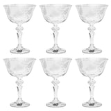 Bohemia Crystal Cocktail Set, 6 Pieces -180 ml